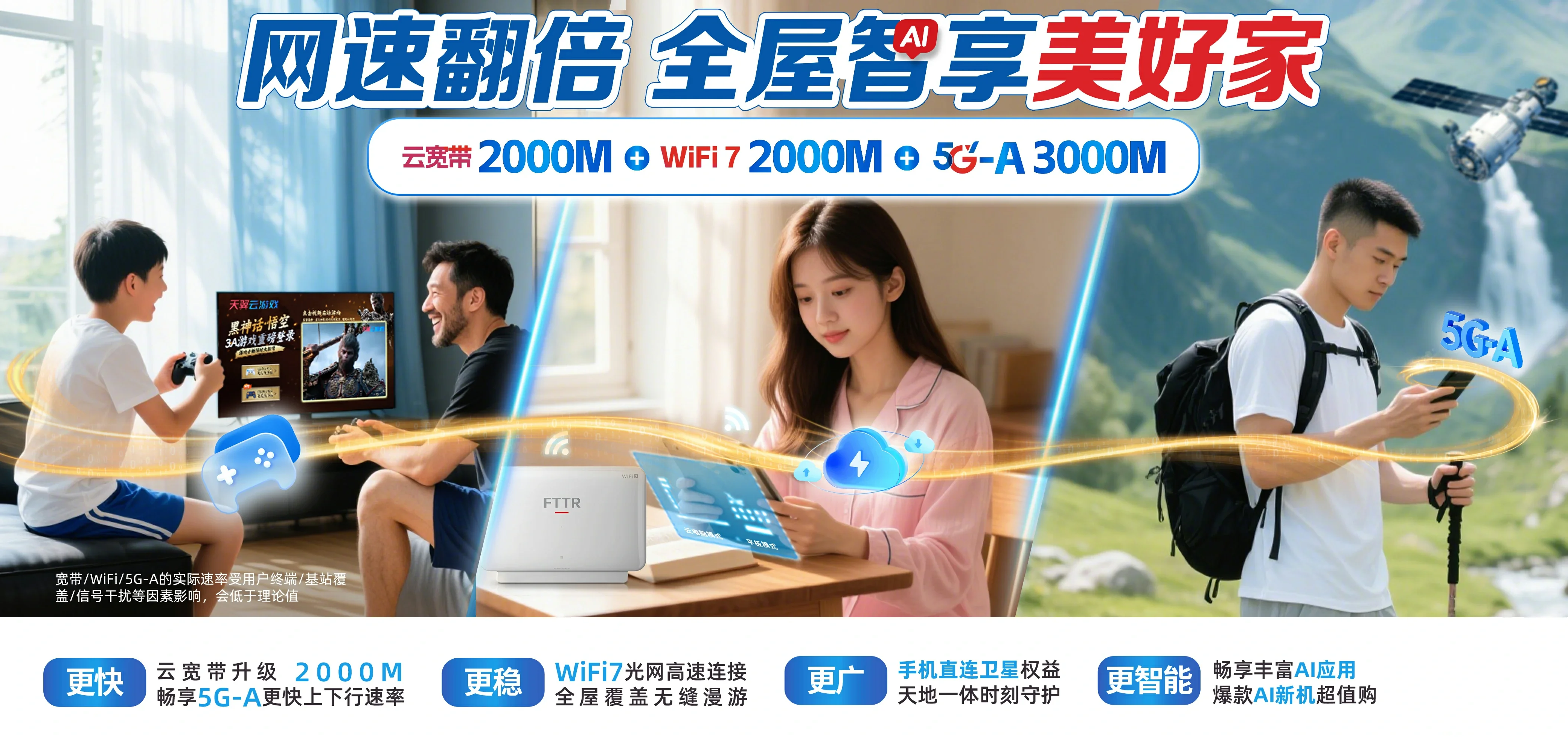 中国电信 沾化区电信宽带 宽带套餐